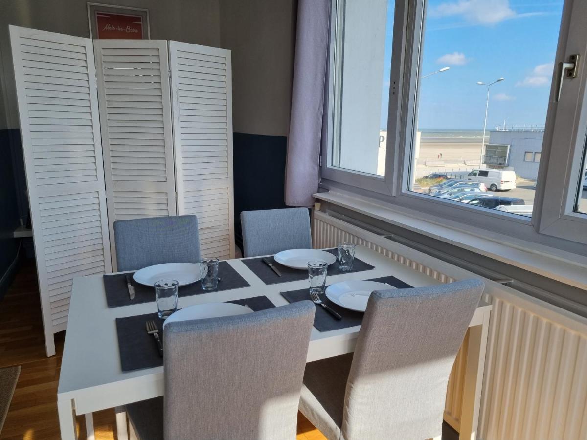 Studio Malouin - Sur La Digue De Malo Les Bains Avec Vue Sur Mer Ngoại thất bức ảnh