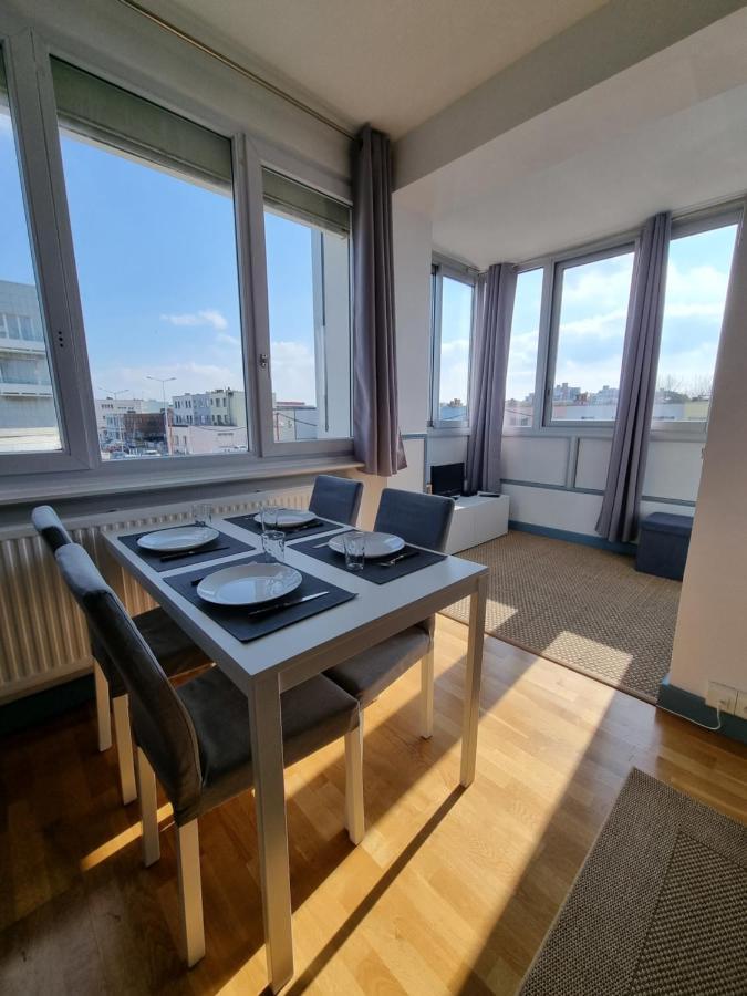 Studio Malouin - Sur La Digue De Malo Les Bains Avec Vue Sur Mer Ngoại thất bức ảnh